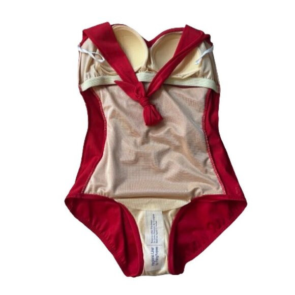 Ruby Ribbon Riviera Slimming Swimsuit Marilyn Monroe  Size 8 NWOT - Picture 8 of 9